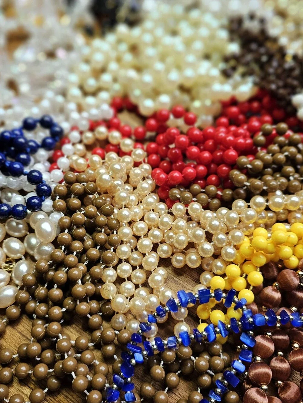 Craft Jewelry Beaded Necklaces For Upcycling Repurposing Art Projects